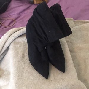 Black booties